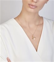 Anhänger Annamaria Cammilli Dame Calla in Rosègold Diamante 0.09 Ct GPE0197J - GPE0197J